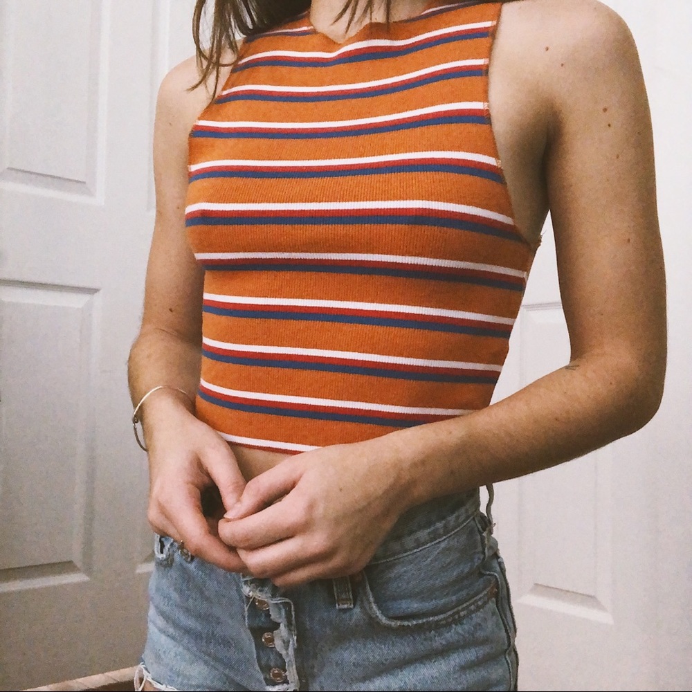 Striped crop